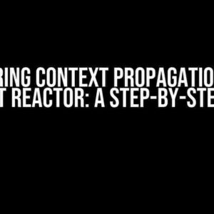 Mastering Context Propagation using Project Reactor: A Step-by-Step Guide